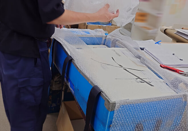 出荷商品の確認・梱包